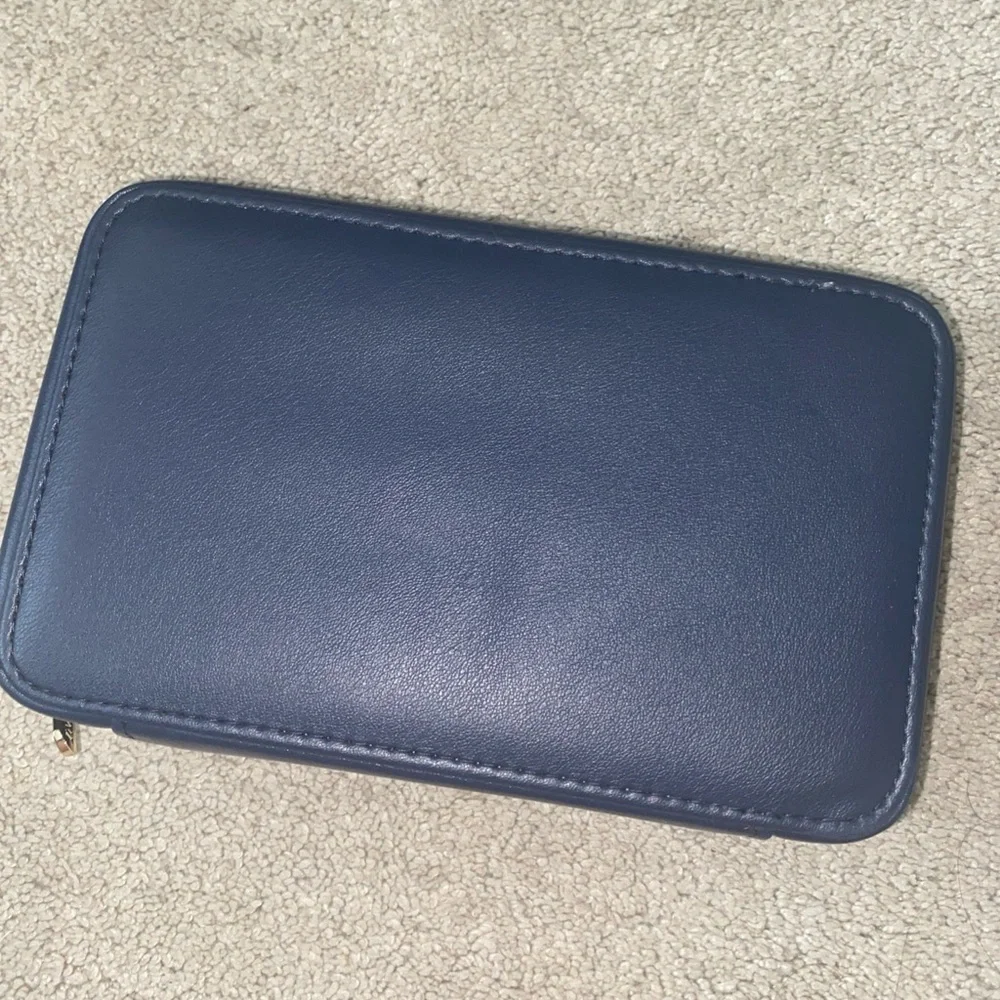 Missoni Brand For Delta Cosmetics Makeup Travel Case Navy‎ Blue